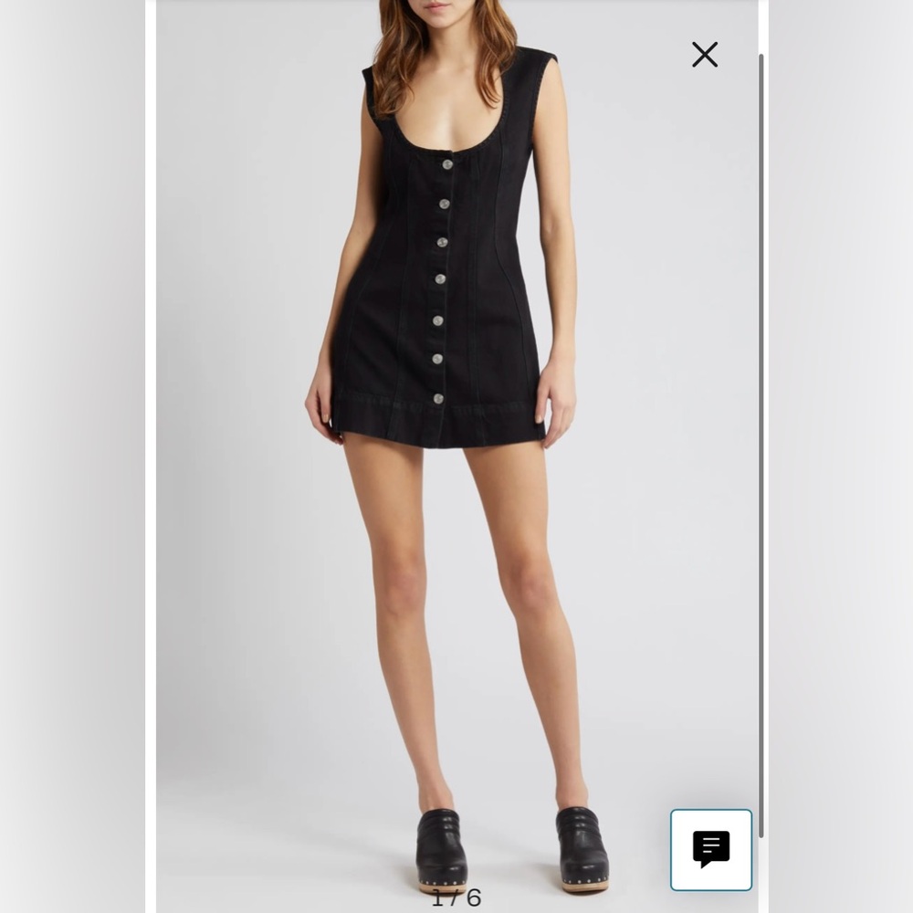 FRAME denim mini dress